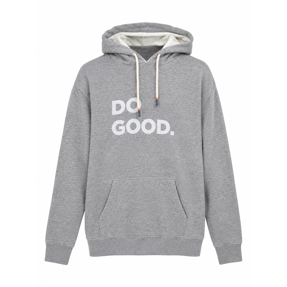 Cotopaxi Hoodie Men's XX-Large Do Good Fleece Pullover Sweatshirt Heather Gray